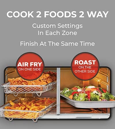 Emeril Lagasse 360 Dual Zone Air Fryer Oven