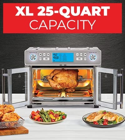 Emeril Lagasse 360 Dual Zone Air Fryer Oven
