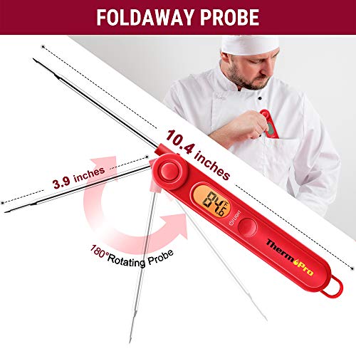 Digital ThermoPro TP-03B Meat Thermometer for Air Fryers