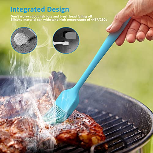 Set of 4 Silicone Pastry Brushes for Cooking