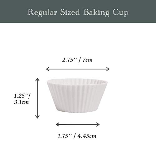 Silicone Baking Cups Cupcake Liners, 12 Pack Non-Stick