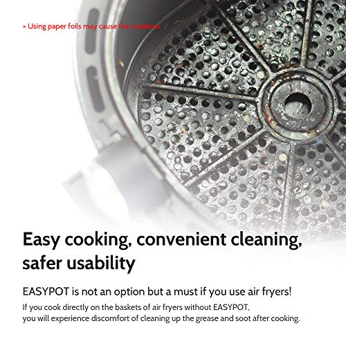 Platinum Silicone Air Fryer Pot - Food Safe Accessories
