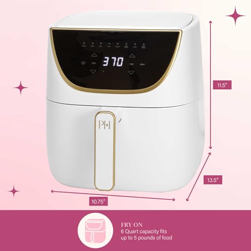 Paris Hilton 6-Quart Touchscreen Air Fryer