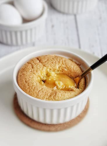 LE TAUCI Ceramic Ramekin Bowls Set of 6