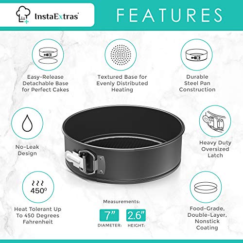 7-inch Round Nonstick Deep Dish Air Fryer Pizza Pan