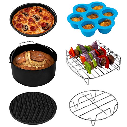 COSORI Air Fryer Accessories Set, 6-Piece, BPA-Free, Nonstick