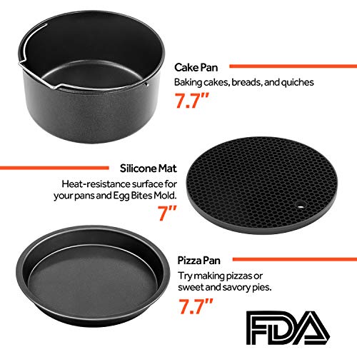 COSORI Air Fryer Accessories Set, 6-Piece, BPA-Free, Nonstick