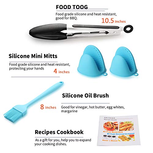 9 Piece Air Fryer Accessory Set for Various Brands