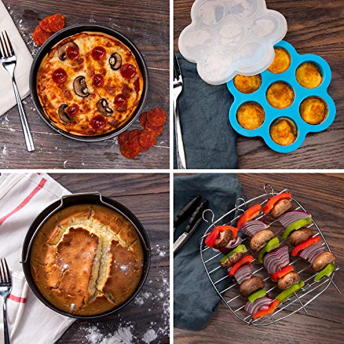 COSORI Air Fryer Accessories Set, 6-Piece, BPA-Free, Nonstick
