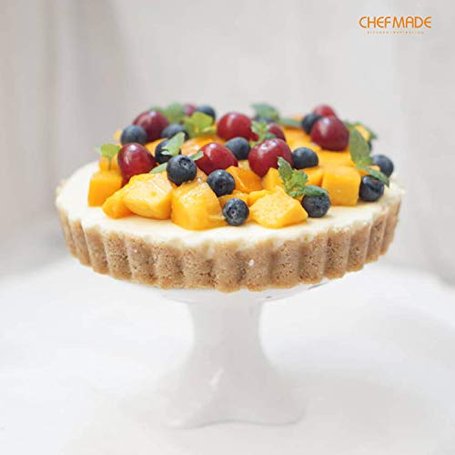7-Inch removable loose bottom non-stick round quiche pan