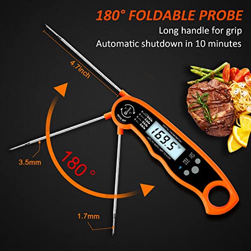 Engsav Digital Food Thermometer for Air Frying