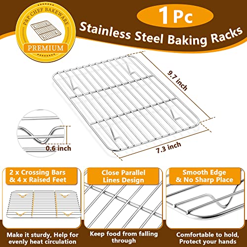 Stainless Steel Tray and Rack Set for Air Fryer