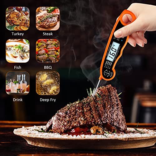 Engsav Digital Food Thermometer for Air Frying