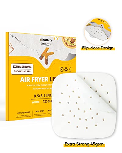 Katbite 8.5 Inch Air Fryer Parchment Liners