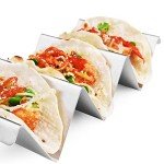 Stainless Steel Taco Holder Stand Set - Oven & Grill Safe