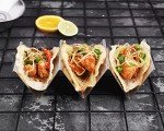 Stainless Steel Taco Holder Stand Set - Oven & Grill Safe