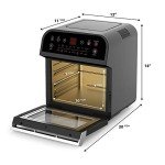 GoWISE Deluxe Electric Air Fryer Oven with Rotisserie