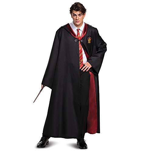 Gryffindor Costume Outerwear, XXL - Black & Red