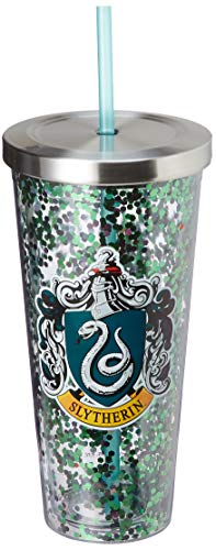 Slytherin Harry Potter Glitter Tumbler - 20 oz