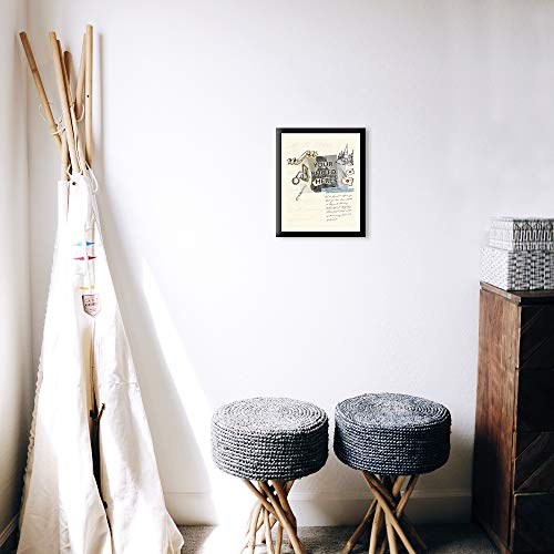 Personalized Hogwarts Acceptance Letter with Customization - Framed