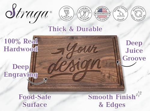 Wizard Couple Engraved Cutting Board - Personalized Harry Potter Gift