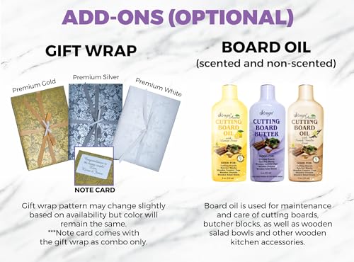 Wizard Couple Engraved Cutting Board - Personalized Harry Potter Gift