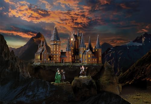 Harry and Headmaster Figurine Set for Potter Village