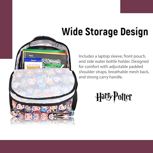 Harry Potter Anime Backpack: Hogwarts Bookbag for School