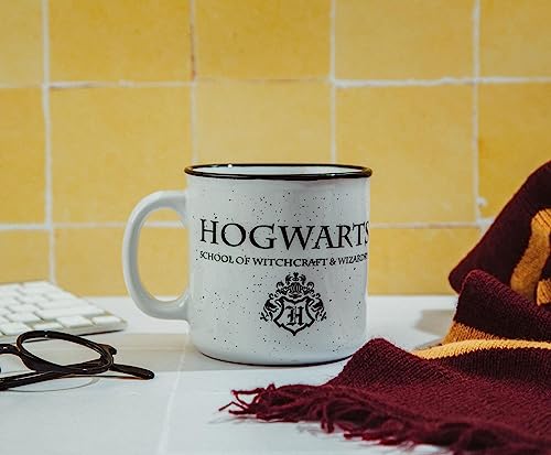 Harry Potter Hogwarts Crest Ceramic Mug, 20oz