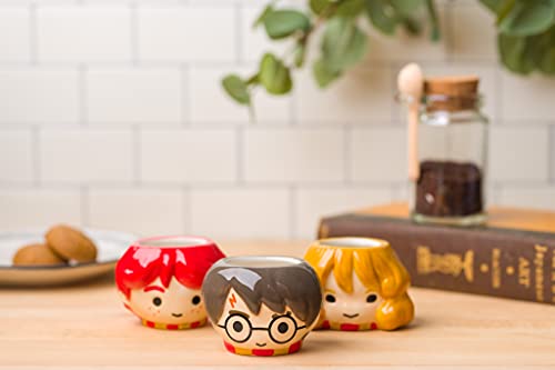 Harry Potter 3pc Mini 3D Ceramic Cup Set