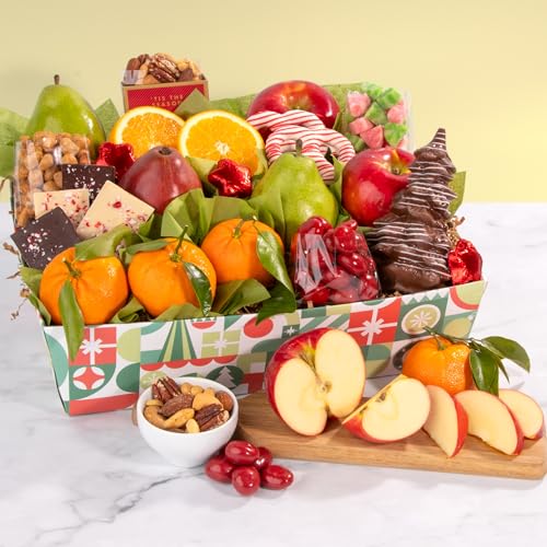Christmas Deluxe Gourmet Gift Basket