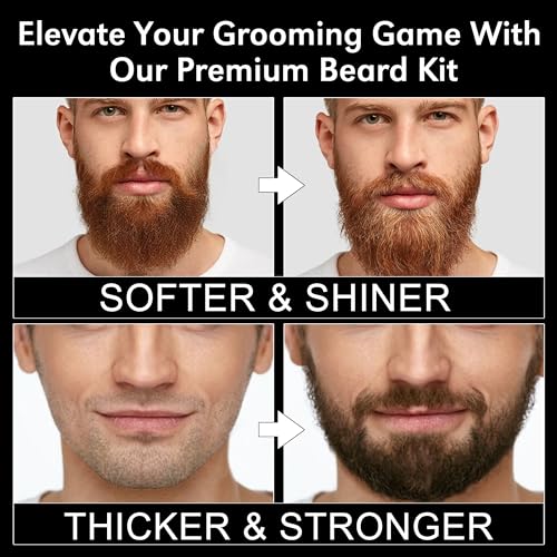 XIKEZAN Beard Grooming Kit: Complete Christmas Gift