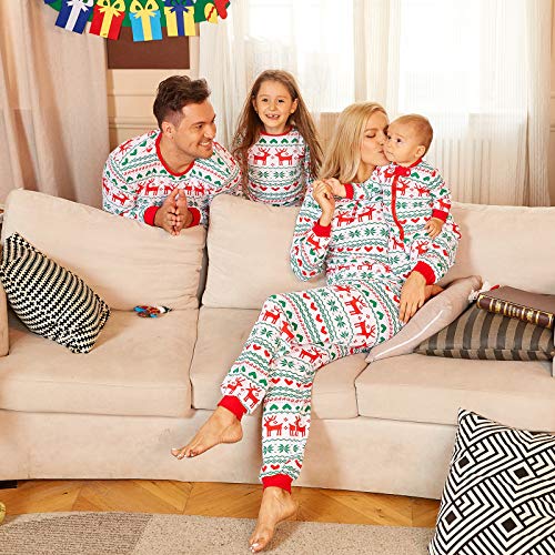 Christmas Pajamas Sets: Blue Elk Tree Family Sleepwear
