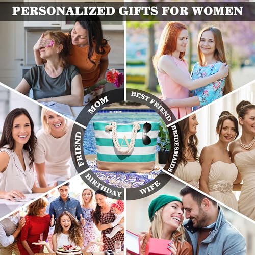Monogram Beach Bag: Perfect Christmas Gift for Women