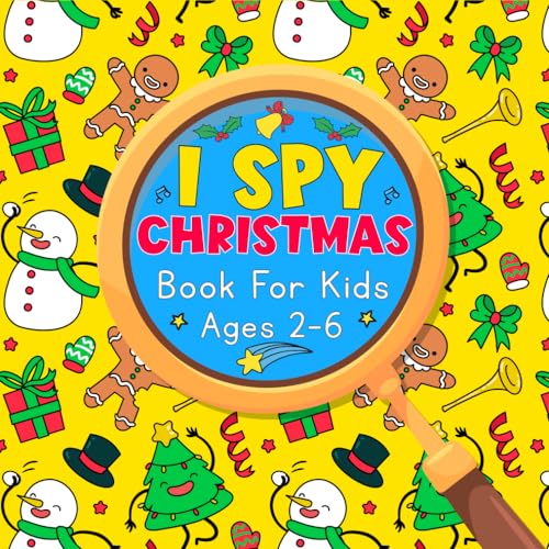 Christmas I Spy Book: Unleash Kids' Imagination