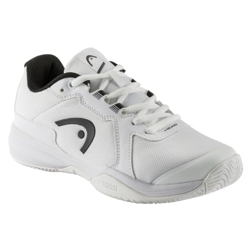 Head Kids Sprint 3.5 Padel Tennis Shoe, White Black