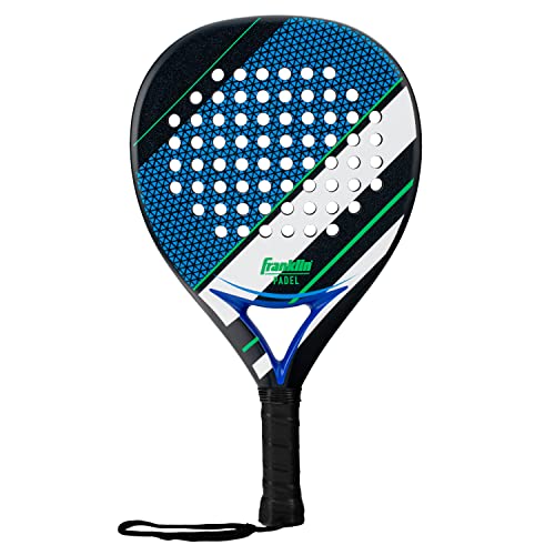 Franklin Aurora Carbon Fiber Padel Tennis Racket, MAX Grit Technology