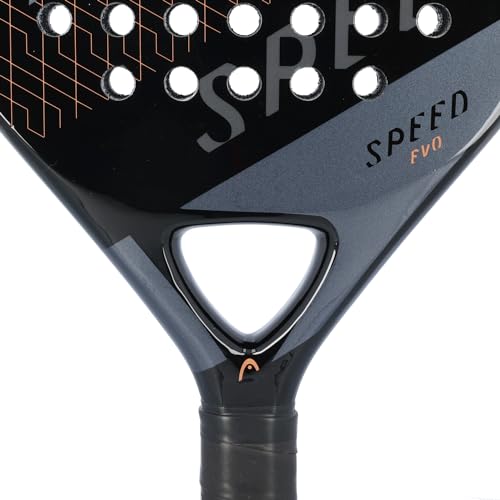 2023 HEAD Evo Speed Padel Racket in Black/Grey