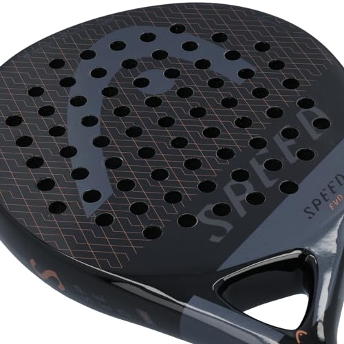 2023 HEAD Evo Speed Padel Racket in Black/Grey