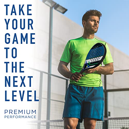 Franklin Aurora Carbon Fiber Padel Tennis Racket, MAX Grit Technology