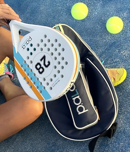 Montecarlo Soft Carbon White Padel Racket - PALA lite