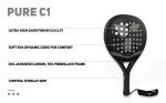 Y1 Padel Control TF beginner Padel Racquet