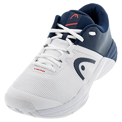 HEAD Revolt Evo 2.0 Men's Padel Tennis Shoe, White/Blue