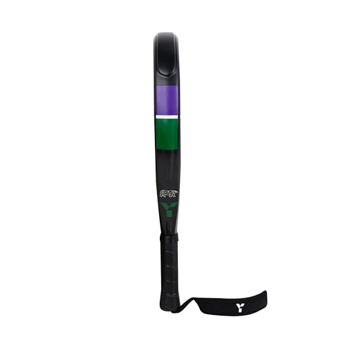 Y1 Padel Racket for Beginners, Carbon Frame, Fibreglass Face