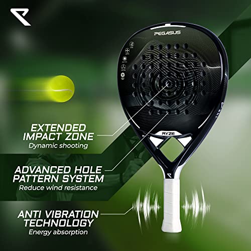RYZE PEGASUS Carbon Padel Racket for Max Performance