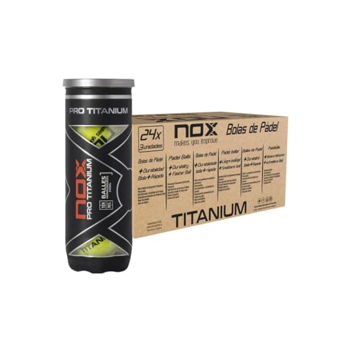 24 balles Pro de Padel NOX