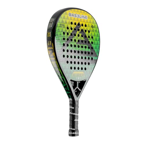 BAS3LINE VIPER Pro Padel Racket: 3K Carbon Fibre