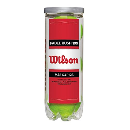 Wilson Padel Rush 100 Balls for Artificial Surfaces