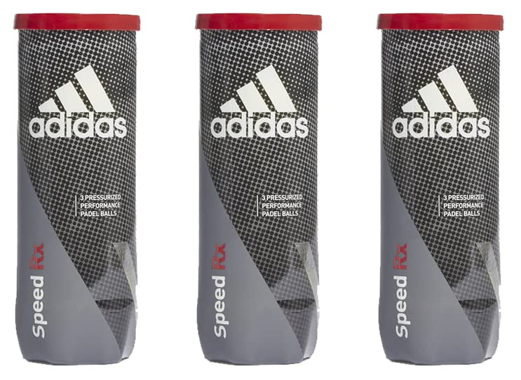 Adidas Speed RX Padel Balls - 3 Tube Pack