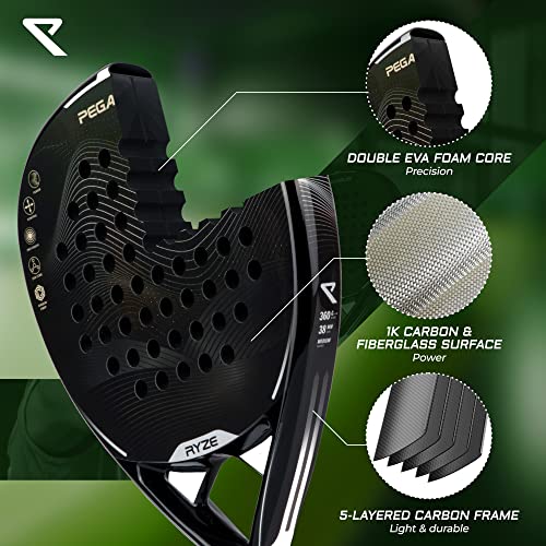 RYZE PEGASUS Carbon Padel Racket for Max Performance